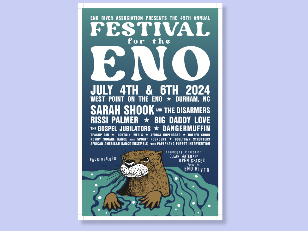 2024 Festival Otter Silkscreen