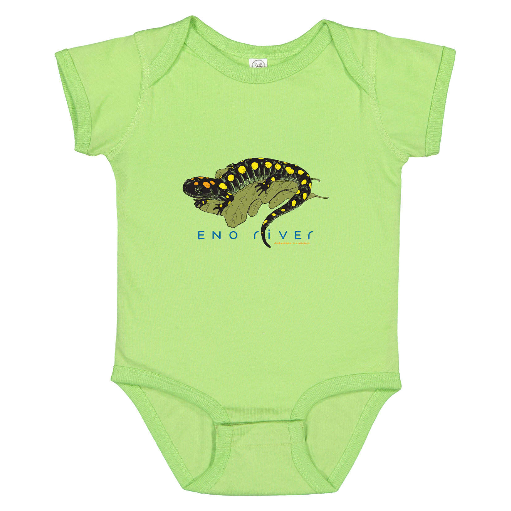 Salamander Embroidered Onesie