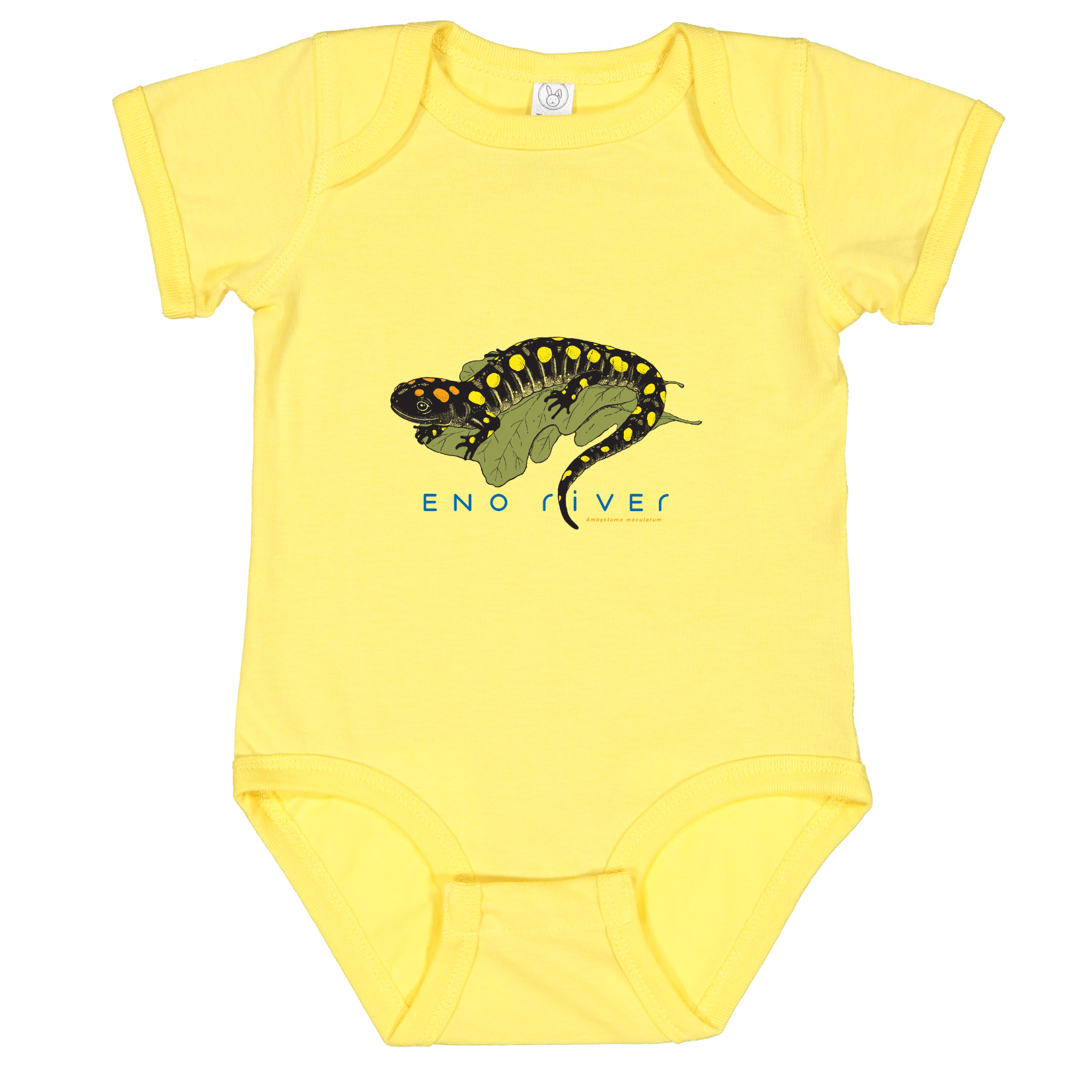 Salamander Embroidered Onesie