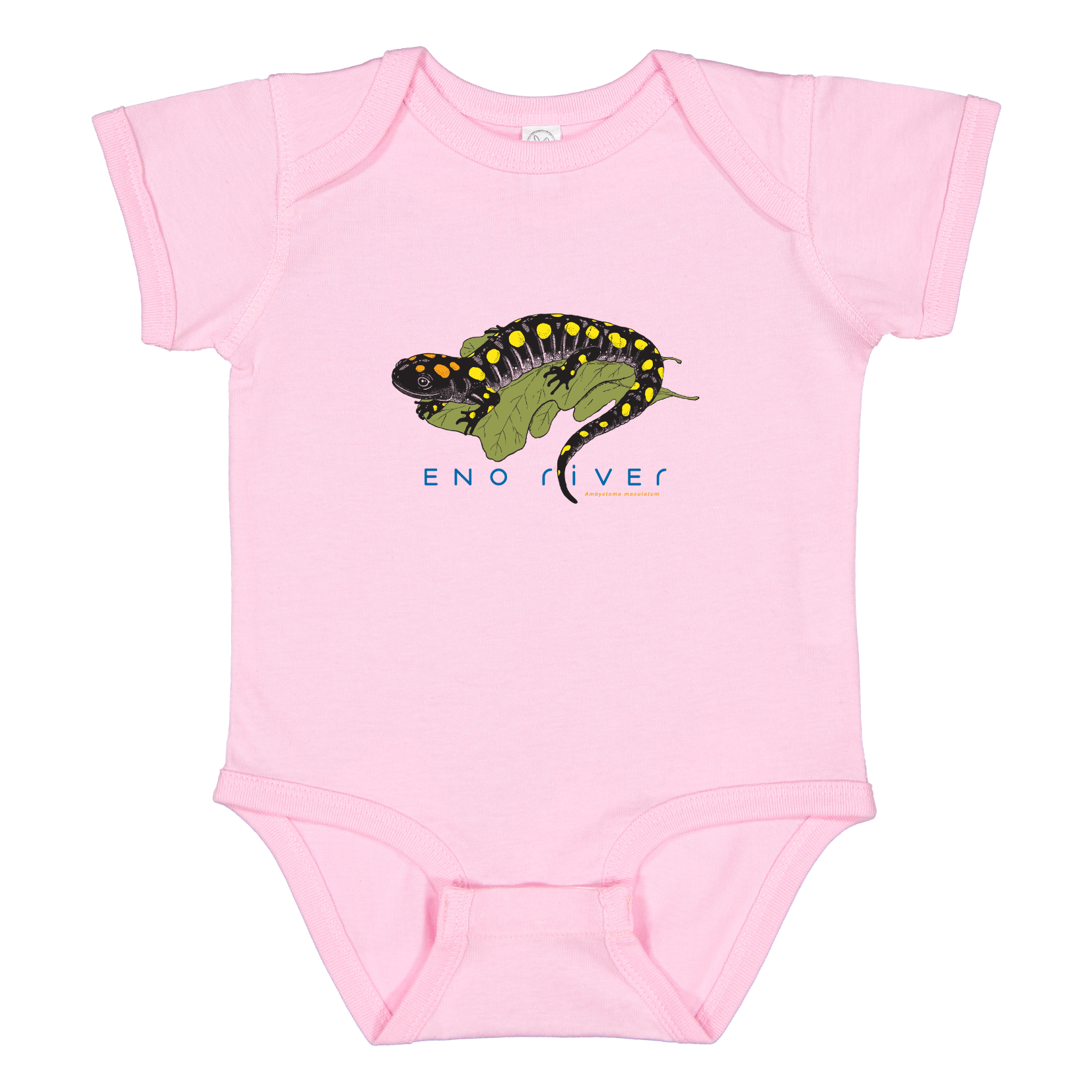Salamander Embroidered Onesie
