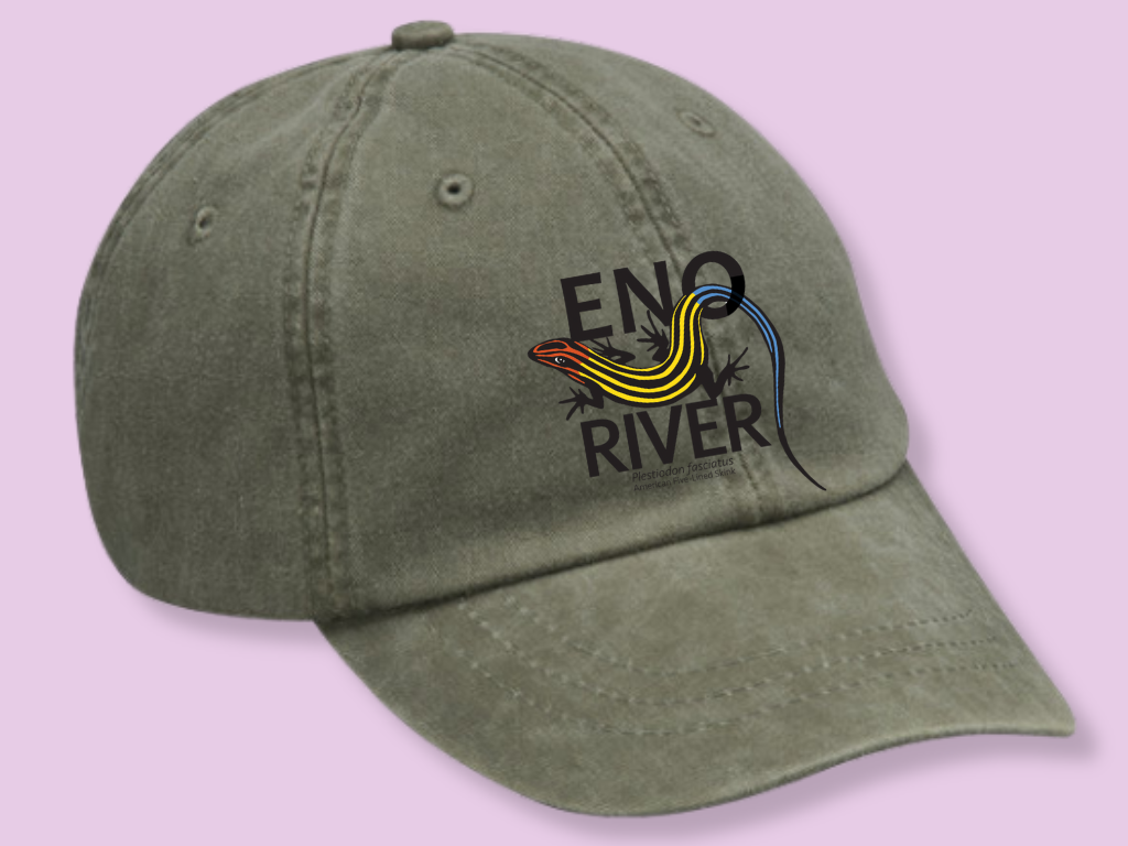 Skink Embroidered Ball Cap