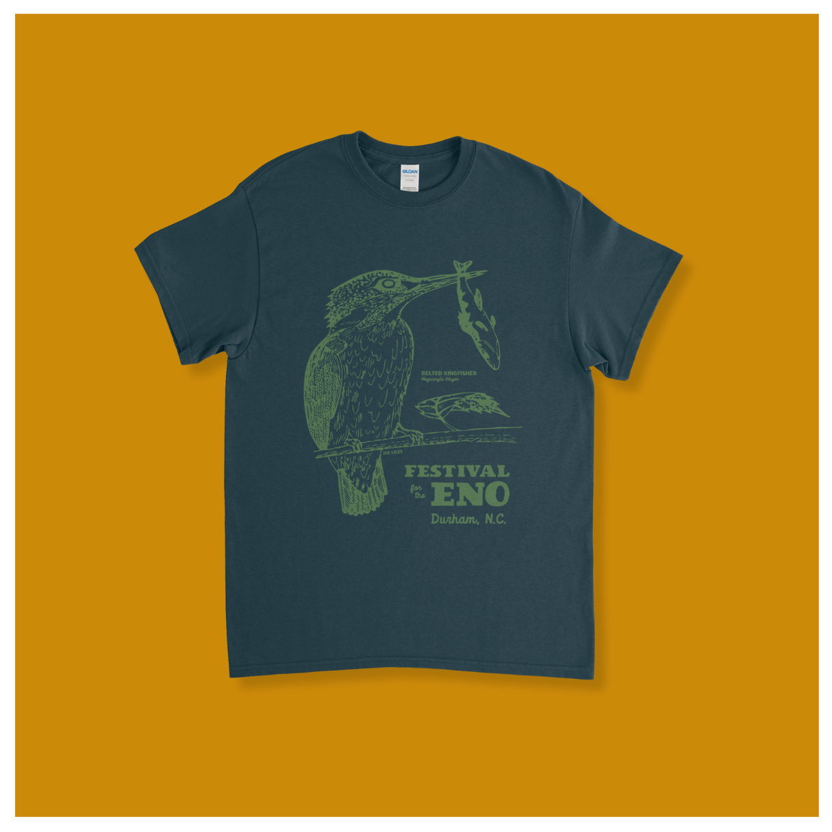 Unisex Kingfisher Mono Tee