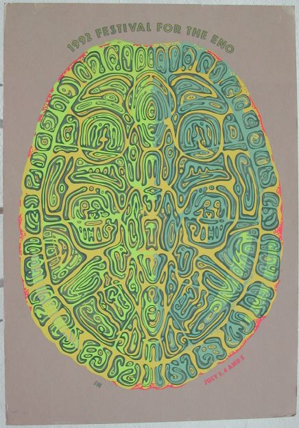 1992 Yellow-bellied slider Silkscreen