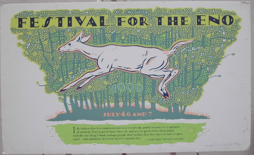 1996 White Doe Silkscreen