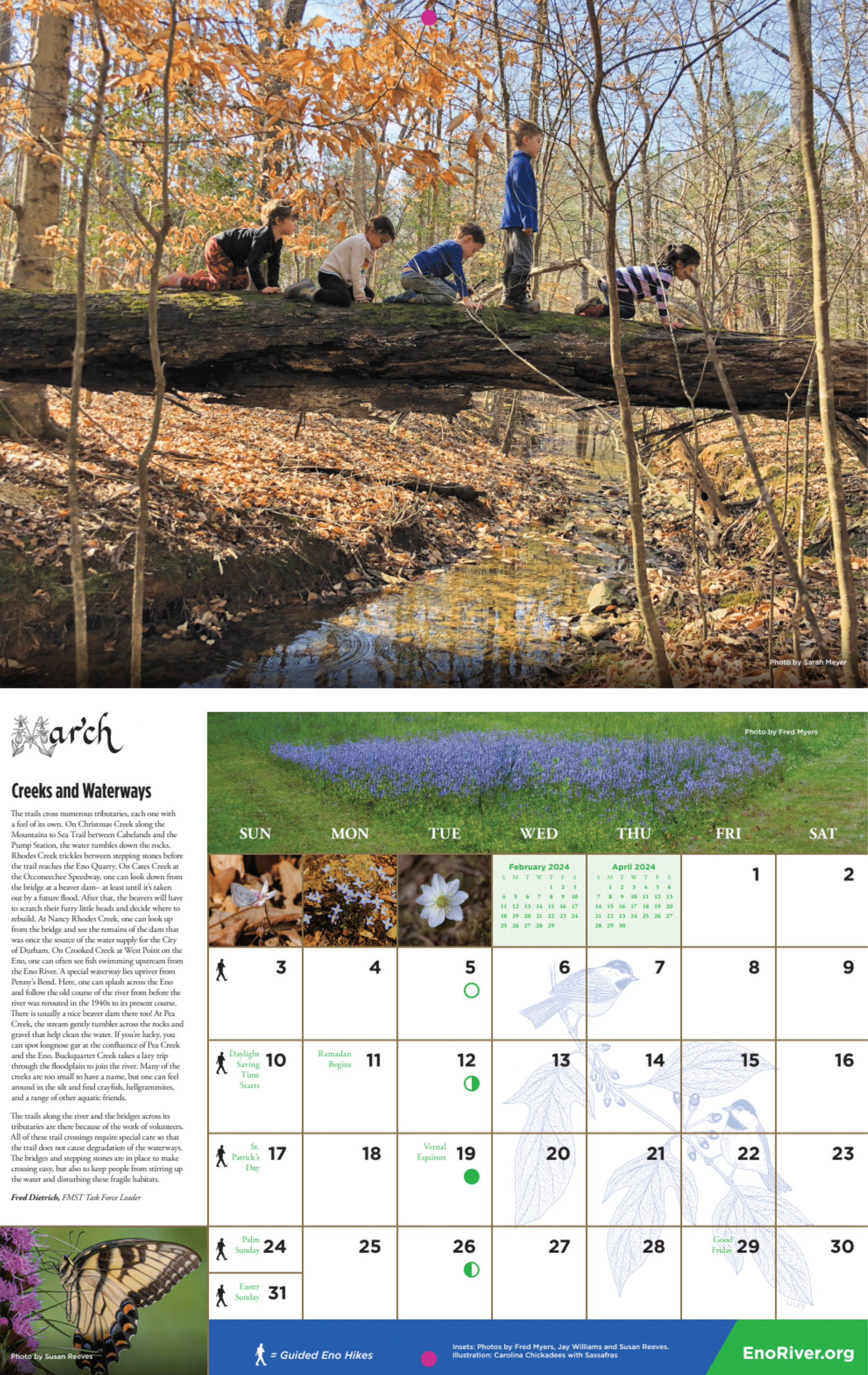 2024 Eno River Calendar