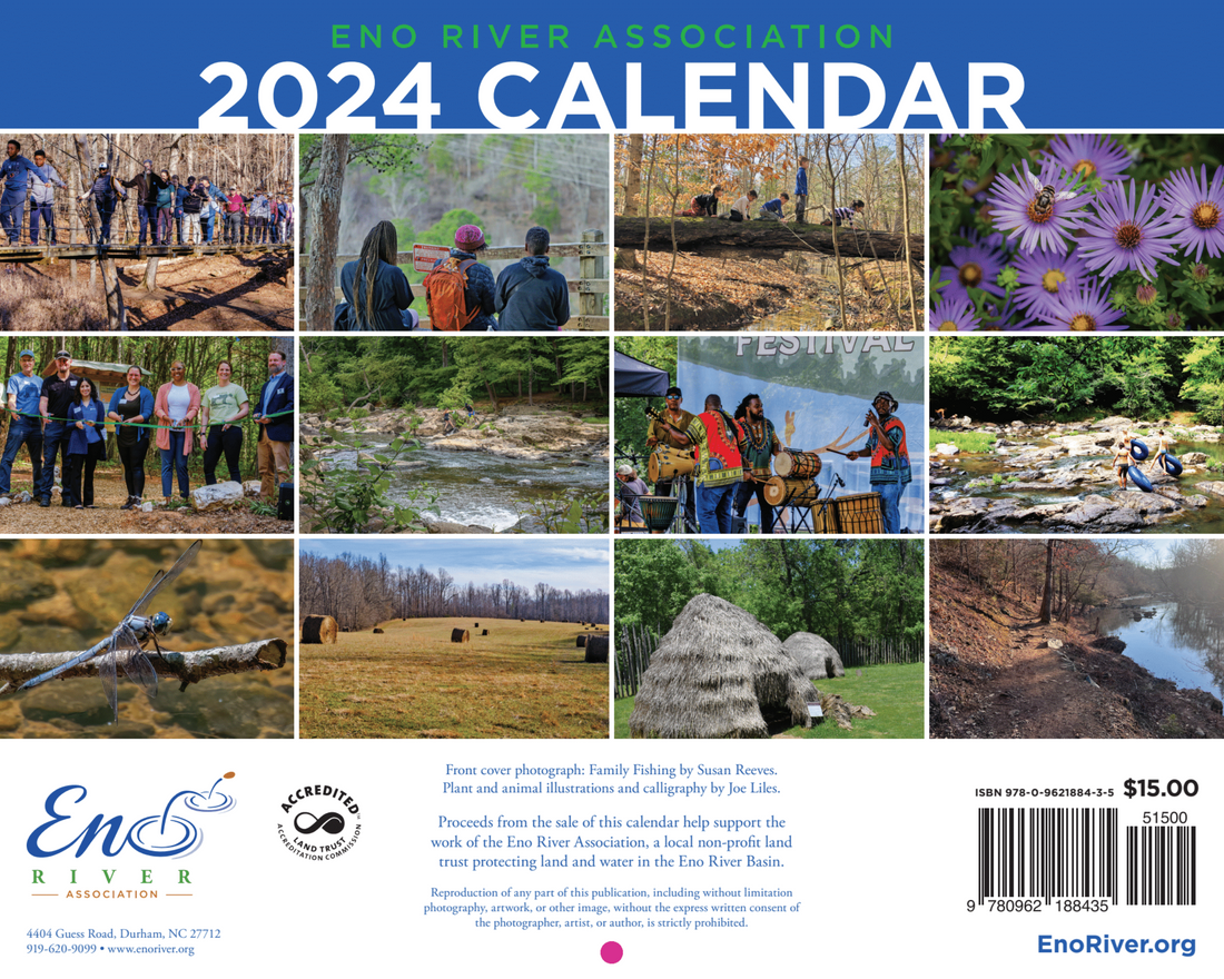 2024 Eno River Calendar