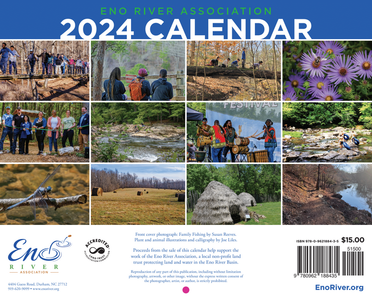 2024 Eno River Calendar Eno River Association Store