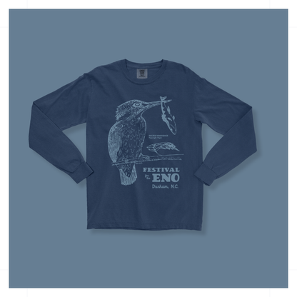 Unisex Kingfisher Mono Long Sleeve Tee
