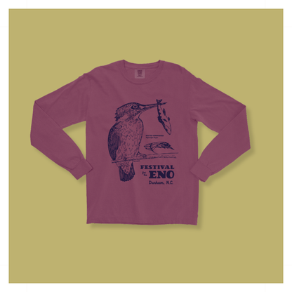 Unisex Kingfisher Mono Long Sleeve Tee