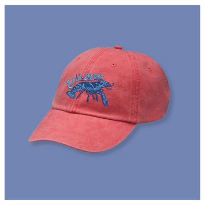 Embroidered Crayfish Hat