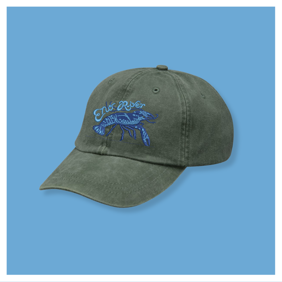 Embroidered Crayfish Hat