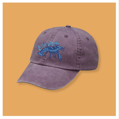 Embroidered Crayfish Hat